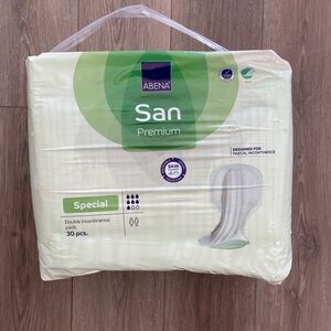 Abena San Premium Special Pads Bladder and Fecal Incontinence 30 Count